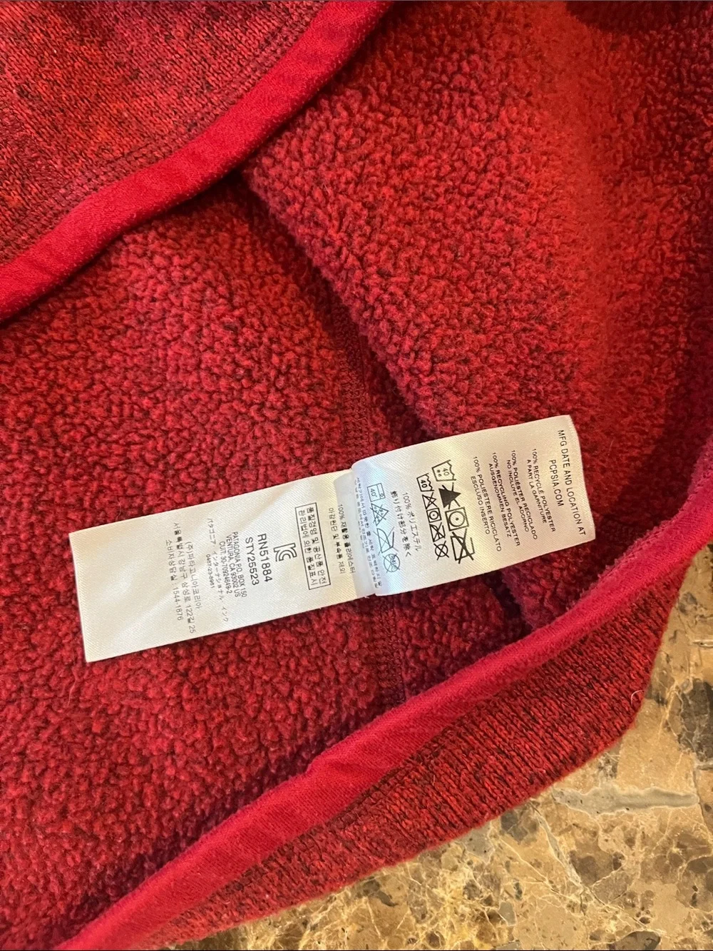 Patagonia classic zip